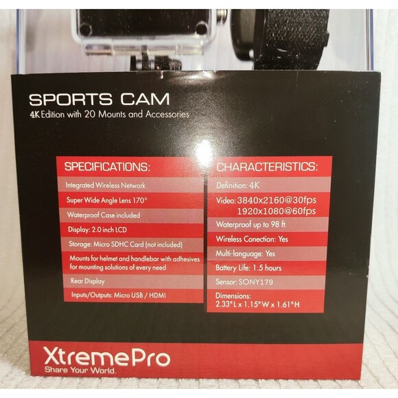 4k WiFi  Sports Action Camera (4k Edition) with Wireless Remote - Picture 15 of 16
